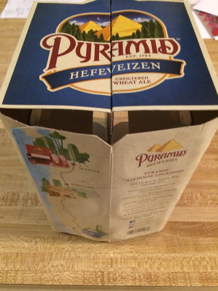 Pyramid Brewery Beer Carton