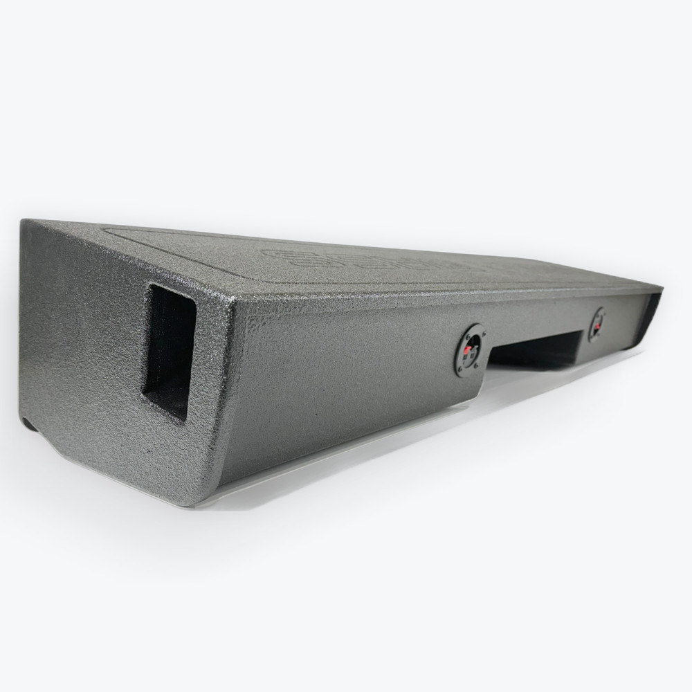 Sub Woofer Box Chevy Silverado 99-06 Ext Cab 2x8 SQ Woofers Front Fire Ported