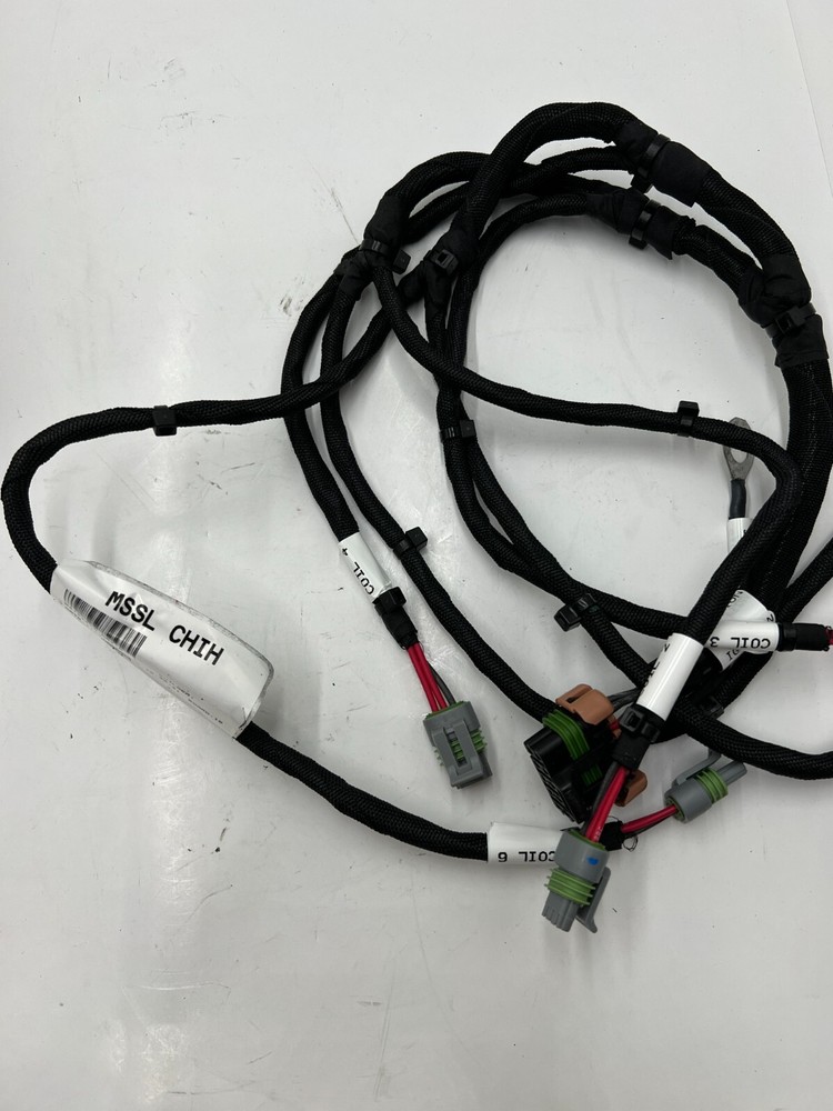 Genuine OEM John Deere Engine Ignition System Wiring Harness DZ122833 Black