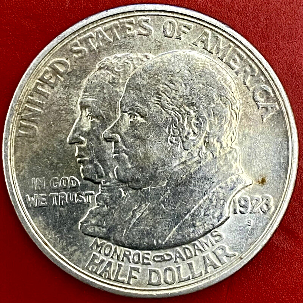 1923-S MONROE DOCTRINE CENTENNIAL COMMEMORATIVE HALF