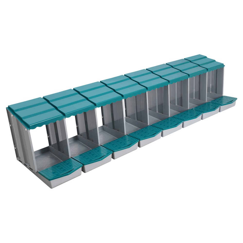 8-Compartment Chicken Nesting Box Chicken Laying Boxes with Egg Collection