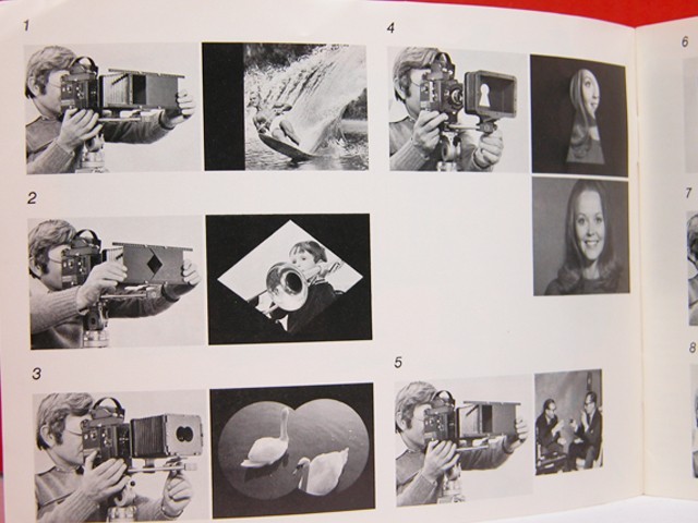 BOLEX 16mm Matte Box INSTRUCTION MANUAL Original Nice!