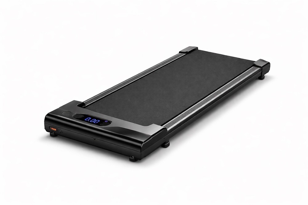 Walking Pad Treadmill Under Desk Portable 2.5HP Compact w/ Remote LED Display