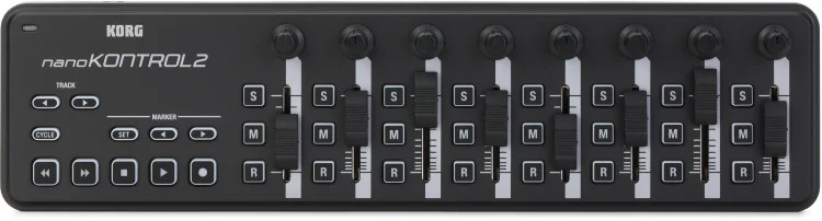 Korg nanoKONTROL2 MIDI Control Surface - Black
