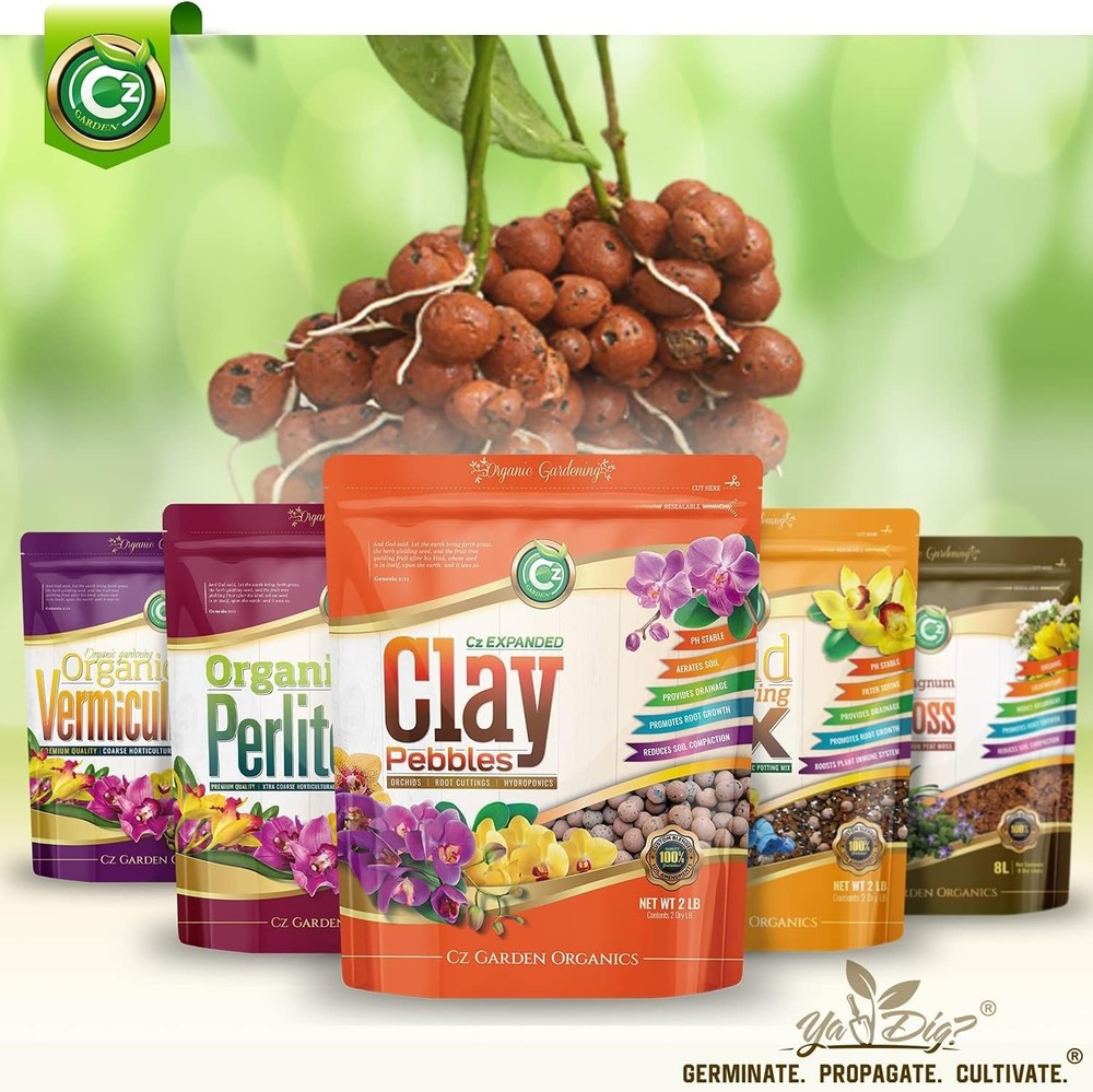 Expanded Clay Pebbles for Hydroponics & Aquaponics