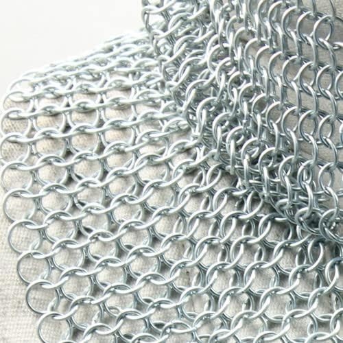 10MM Medieval Warrior Chainmail Coif Armor,