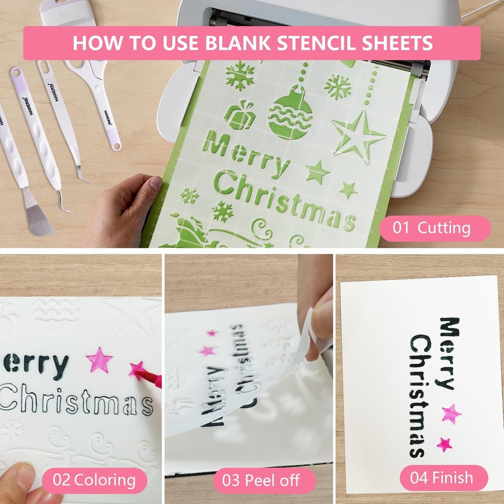 All-in-One Ultimate Accessories Bundle for Cricut Joy Xtra,134pcs Starter Kit...