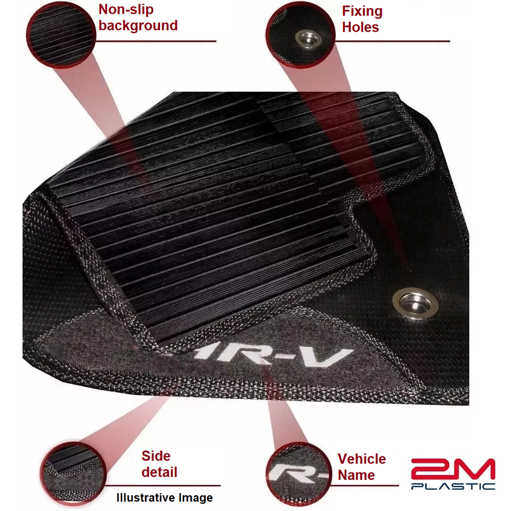 Floor Mat Rubber For Hyundai Tucson 2010-2015 Custom Model 2MPLASTIC