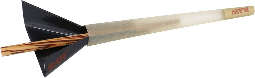 RAW Cone Loader Bundle with 50 Classic 1-1/4 Size Pre Rolled Cones