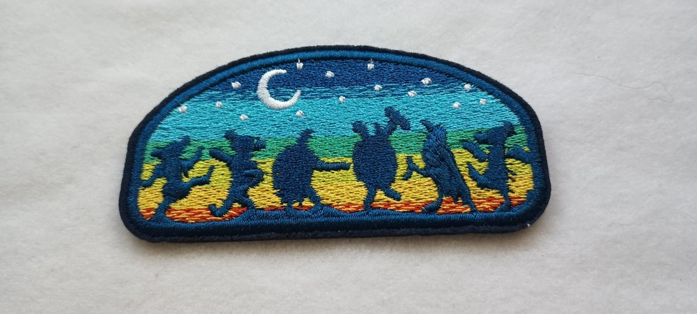 Grateful Dead Moondance 3 Inch Iron On MINI Patch
