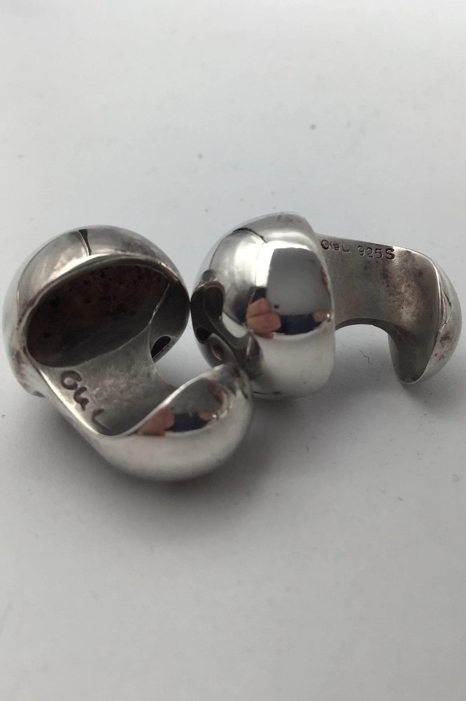 Ole Lynggaard Sterling Silver Cufflinks (Smiley)