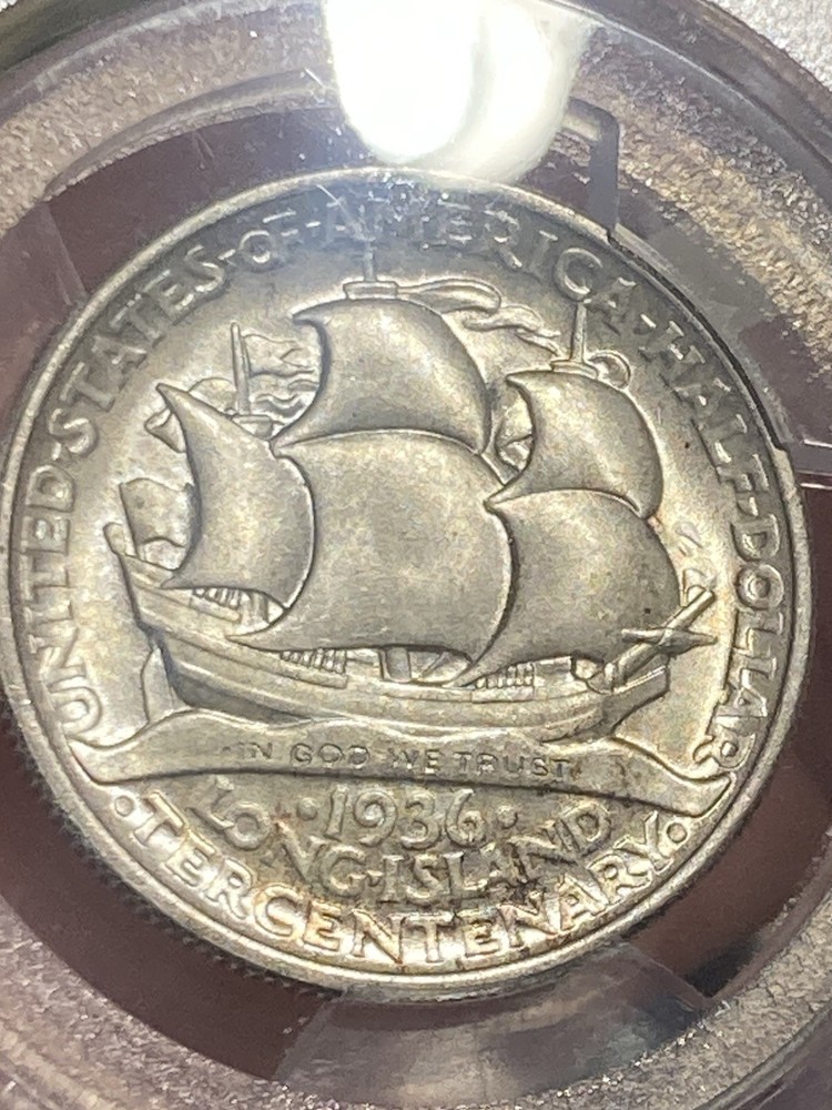 1936 Long Island Tercentenary Half Dollar MS-65 PCGS