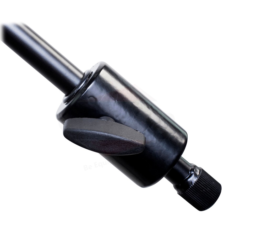 Recording Studio Microphone Stands on Casters - Tall Telescoping Boom Arm Mount