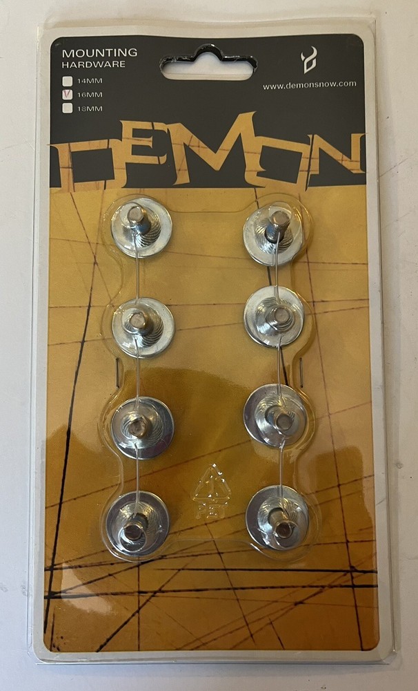 NEW DEMON DS0951 16mm Mounting Hardware (8 pack)