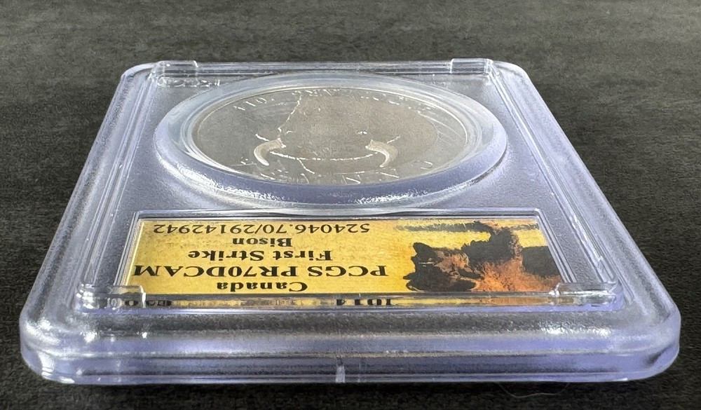 2014 Canada $20 Bison PCGS PR70DCAM First Strike