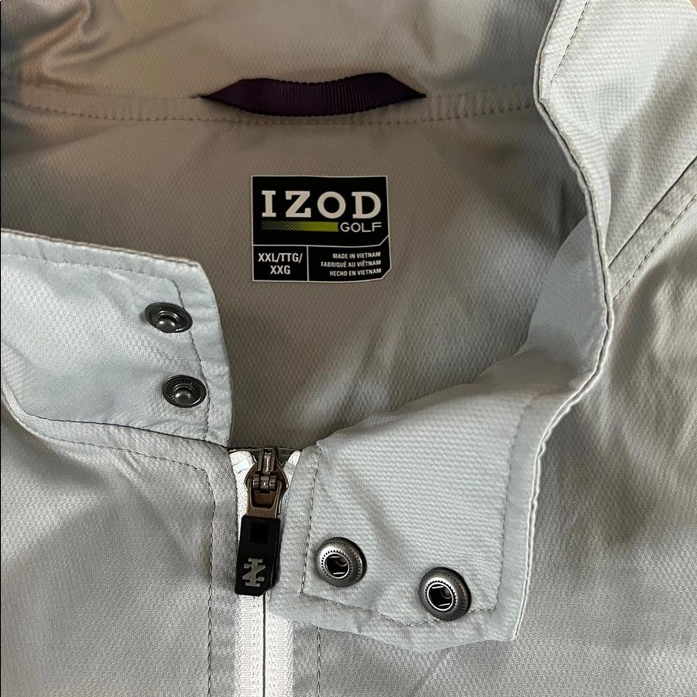 Izod Golf Jacket Gray Size XXL NWT