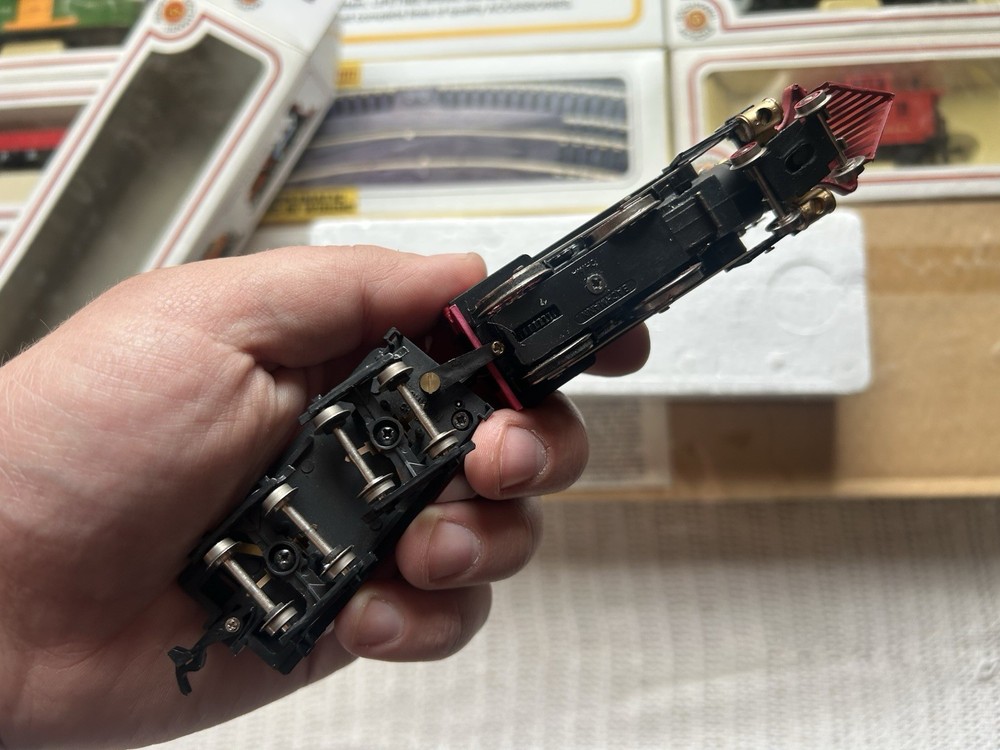 HO Bachmann ‘The Old Timer’ Electric Model Train Set - (EX BOXED)