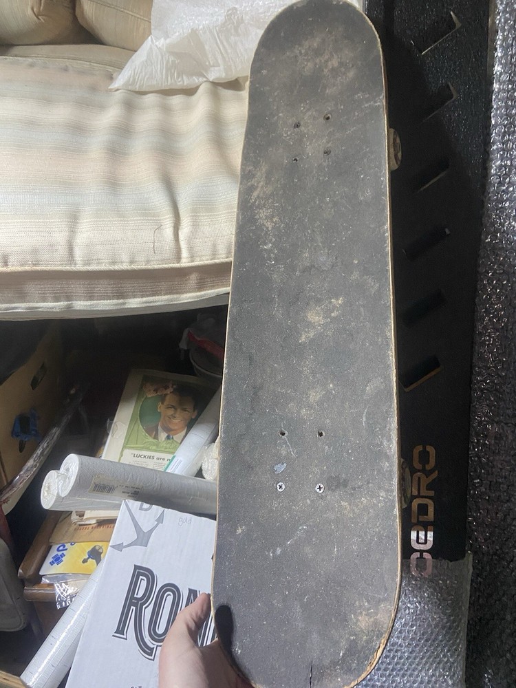 Vintage Skateboard Decal Ripped Off Complete