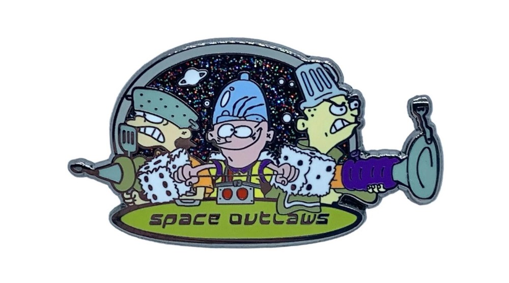 Space Outlaws Pin Cartoon Network - Ed Edd N Eddy