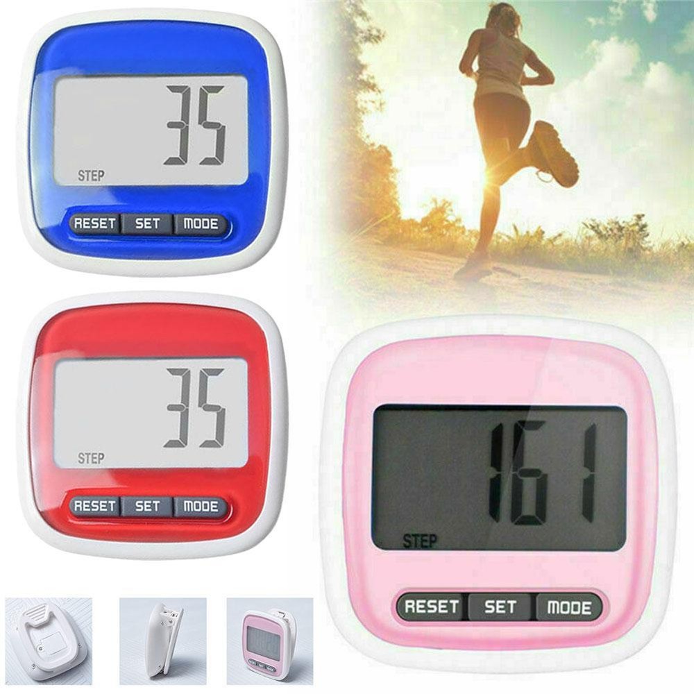 Digital Pedometer for Walking Step Counter with Clip Large Display for Elderly
