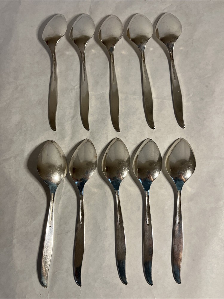 Oneida Community Silverplate Flatware Winsome 10 Teaspoons