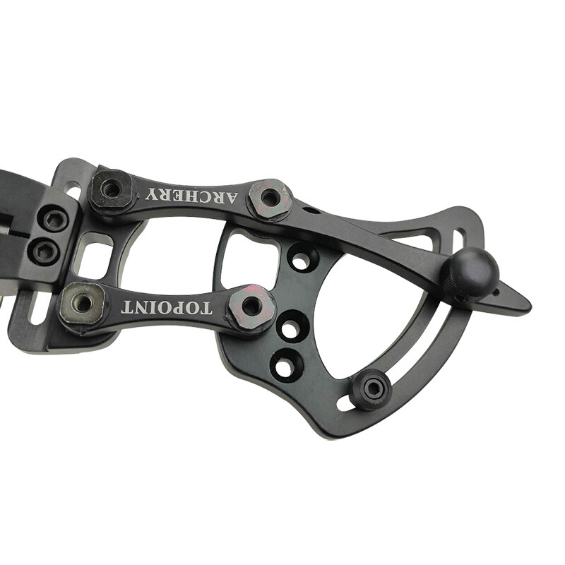 Archery Compound Bow Sight 1 Pin Professional Bow Sight Light Micro Adjustable