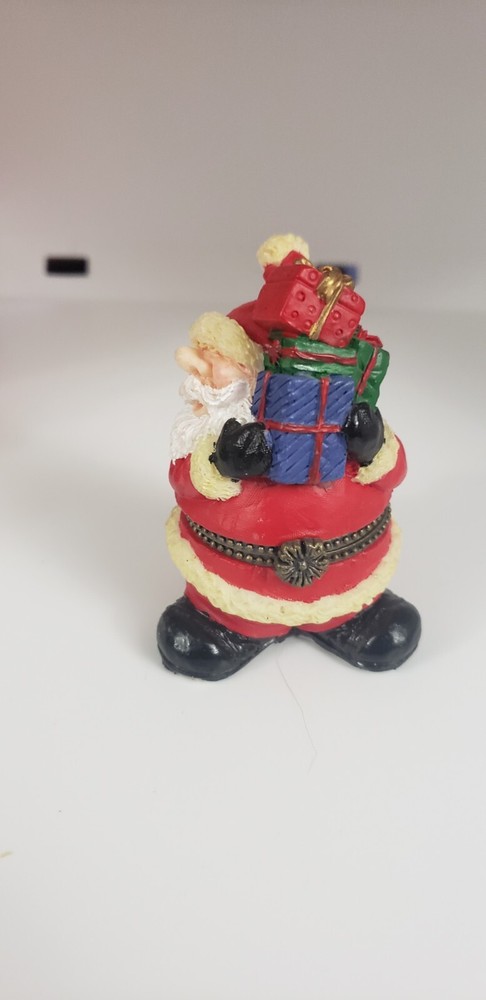 3" Santa Clause Hinged Trinket Box #20