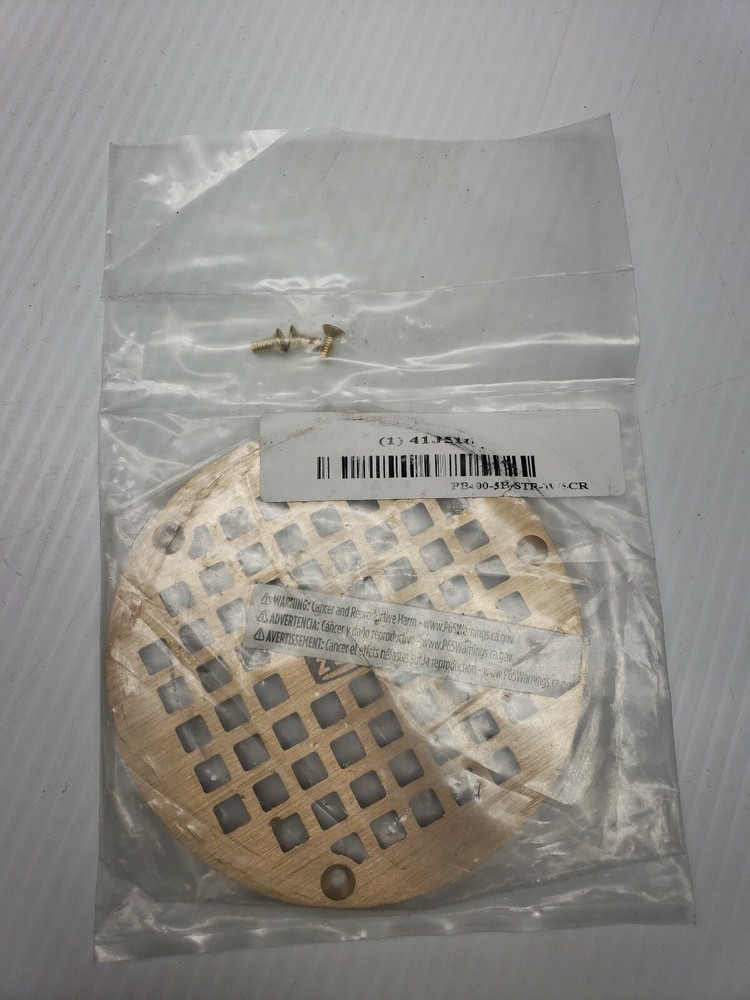 Zurn 41J516 5" Bronze Round Drain Stainer
