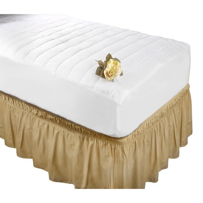 Polyester Antibacterial Mattress Pad Full Size 54" x 78" Machine Washable