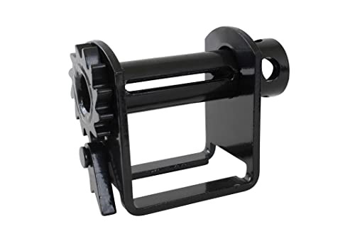 (4 Pack) Flatbed Trailer Winch - Standard Slider - 4 - Pack Black Coated