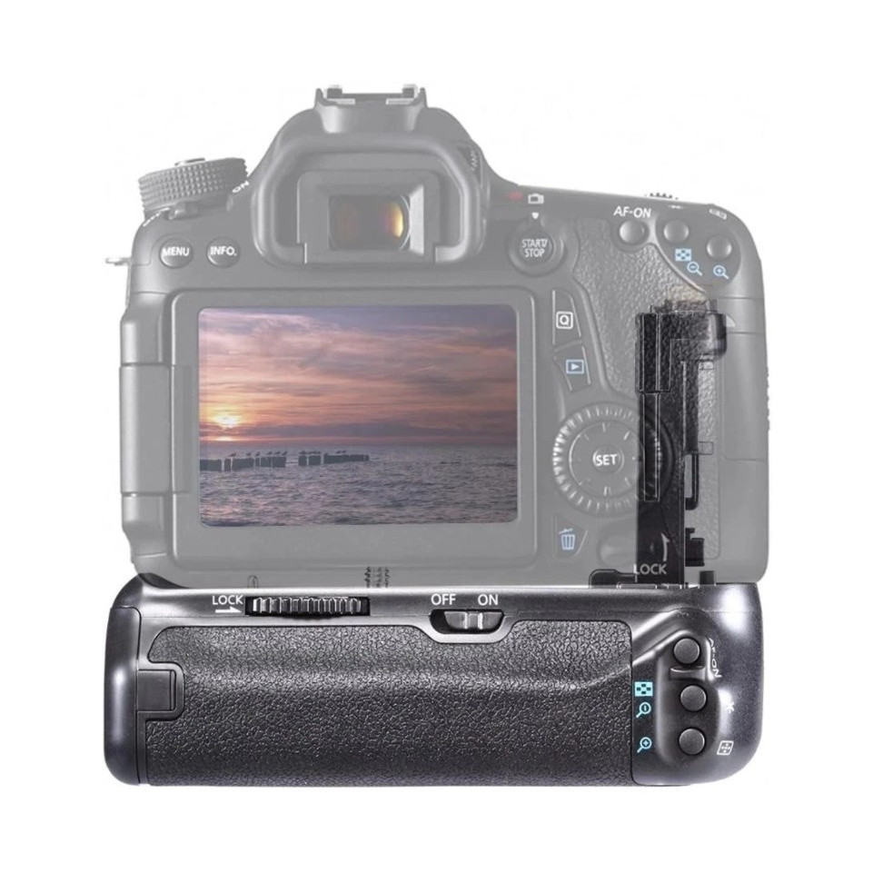 Battery Grip BG-E14 for Canon EOS 70D 80D 90D AA Shutter Release