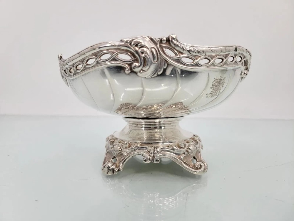 Lovely Footed Vintage Bowl 800 Silver