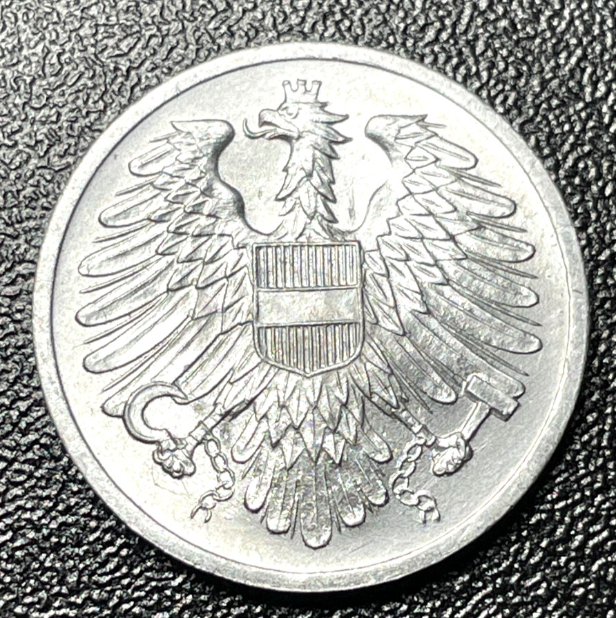 1952 Austria 2 Groschen AU World Coin