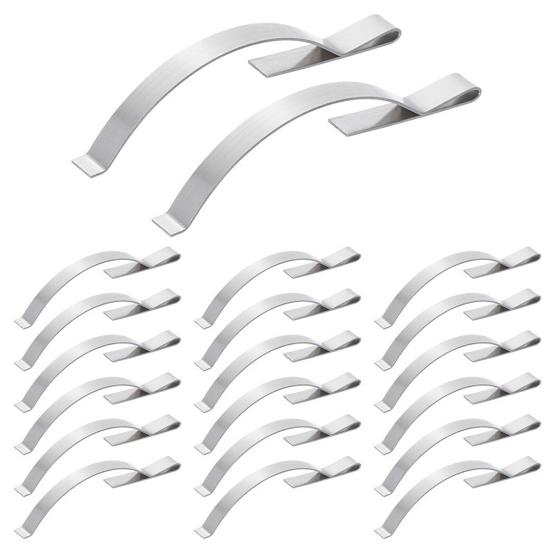 20Pcs Window Screen Tension Spring, Corner Mount Flat Window Spring Clips