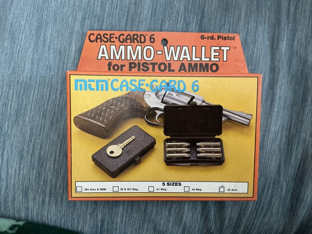 Vintage MTM Case-Gard 6 For 45 Auto