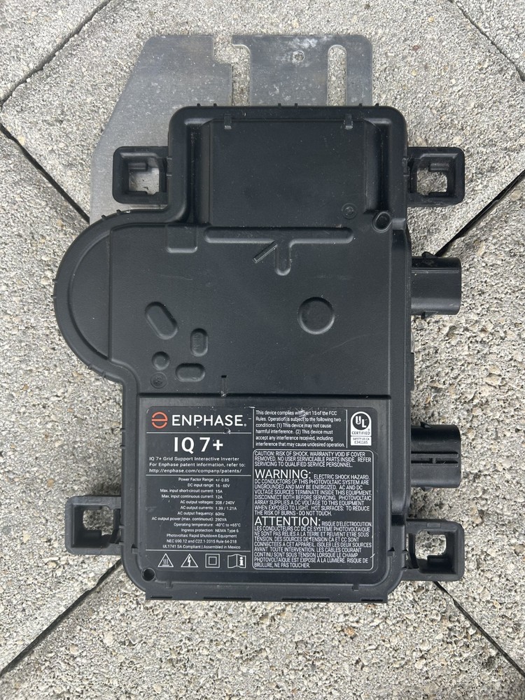 Enphase IQ7+ Micro Inverter - Tested Working
