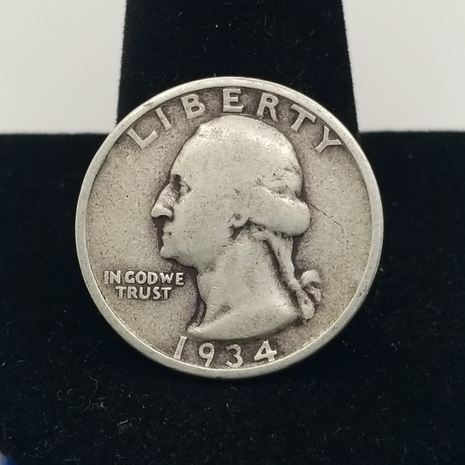 1934-P Washington Quarter #4868