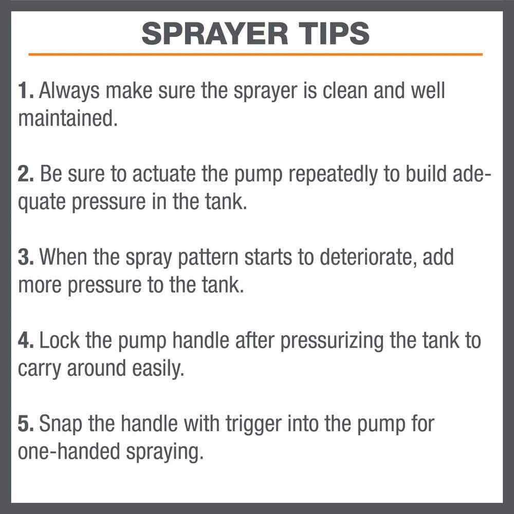 1 Gallon Pump Garden Sprayer Multi Purpose Heavy Duty Handle Adjustable NEW