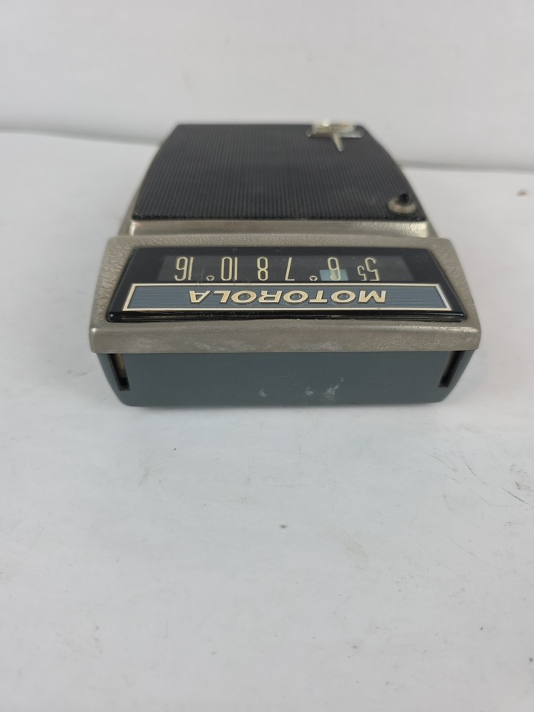 MOTOROLA X19A -/TRANSISTOR/ORIGINAL BOX/ BLUE/GREY/WORKS/TESTED/ EUC