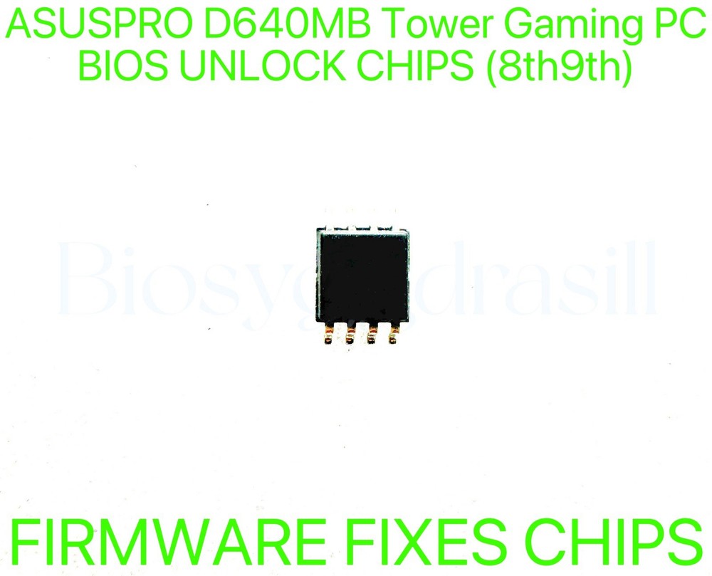 ASUSPRO D640MB Tower Gaming PC, ADMIN NO PASSWORD FIRMWARE FIXES BIOS CHIP