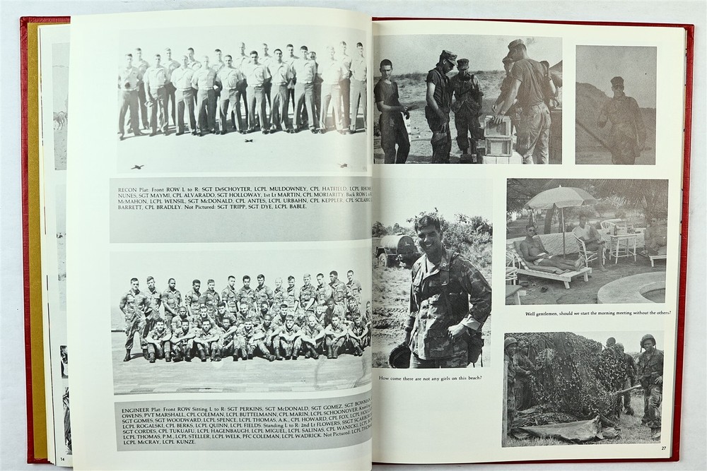 BLT 3/3 1983 Mediterranean Western Pacific Deployment Cruise Book