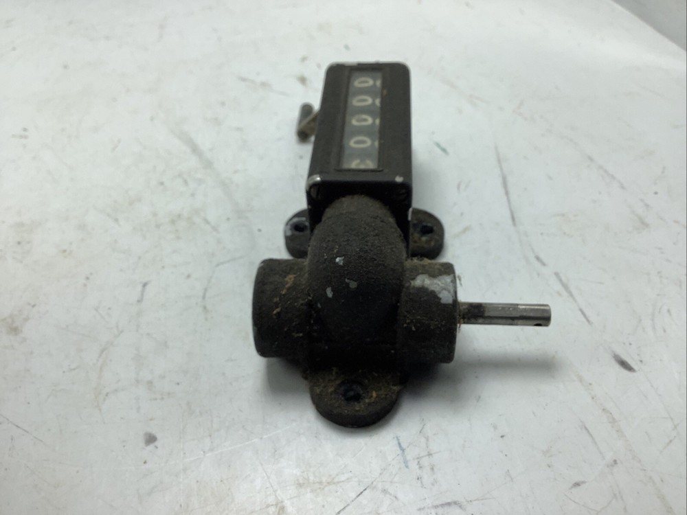 Working vintage Veeder Root Mechanical 5-Digit Display Counter