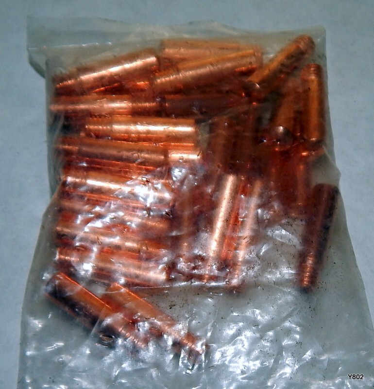 30 PCS Copper MIG Contact Tips 100 Amp
