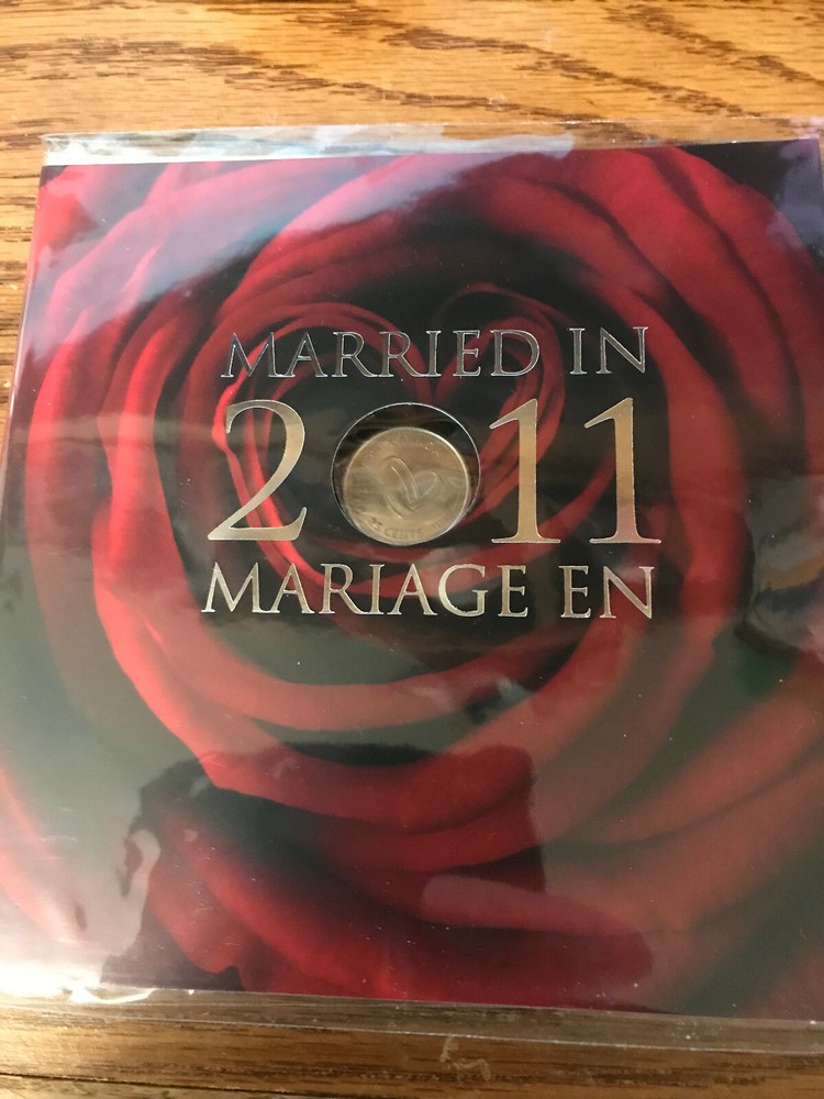 Married in 2011 CANADA COIN SET SEALED