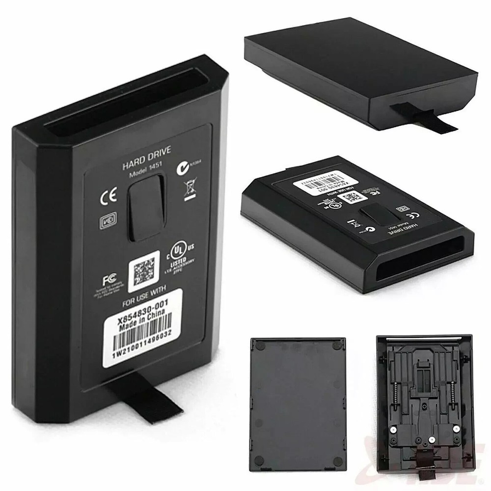 1X Case Hard Drive Enclosure Replacement Case Shell For Xbox 360 Slim Console