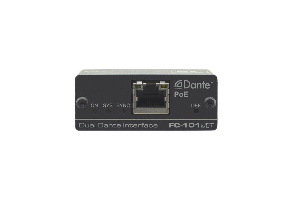 Kramer FC-101NET 2�Channel Dante Decoder and PoE Acceptor