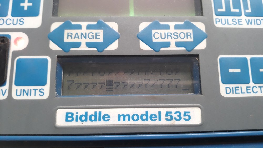 Biddle Model 535 Cable Fault Locator