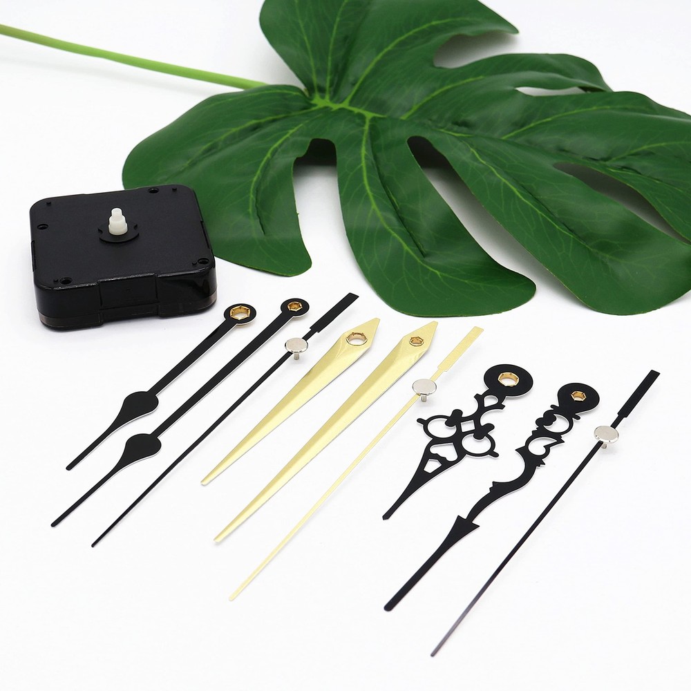 Quartz Clock Movement Continuous Sweep 4.5mm Shaft Replacement
