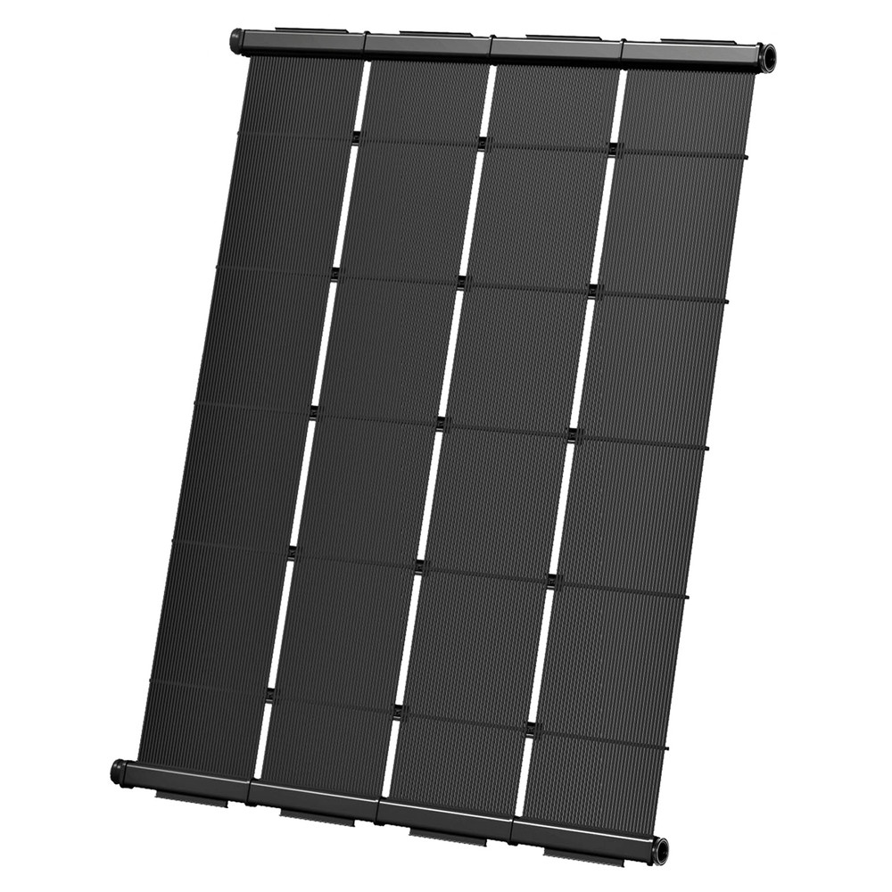 Industrial Grade Solar Pool Heater Panel - Advanced High-Wind Mounting Security
