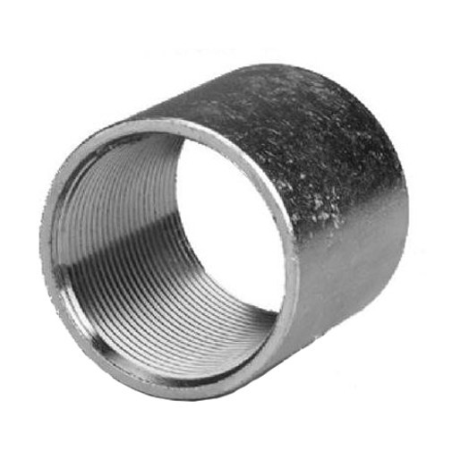 (10 pc) Galvanized Rigid Coupling Tubular Threaded 1-1/4" inch Connector Fitting
